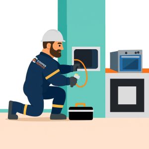 Instalação de Forno Individual a Gás