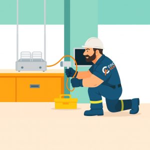 Instalação de Fritadeira a Gás