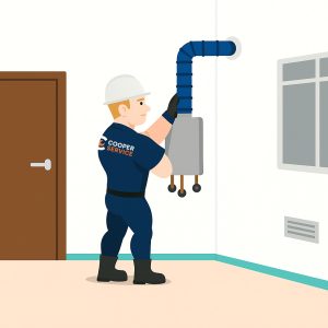 Instalação ou Troca do Duto de Exaustão do Aquecedor